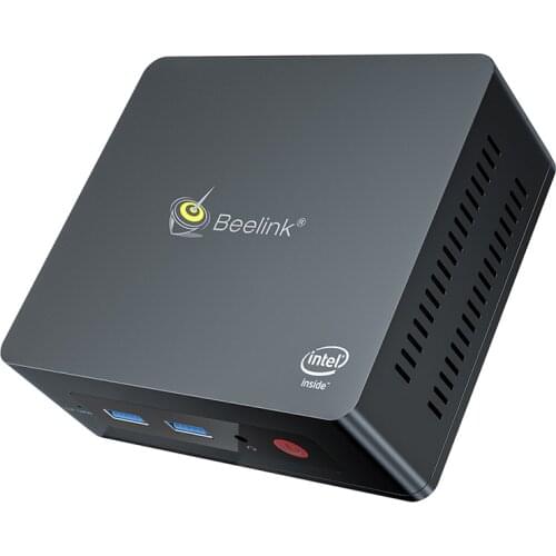 2021 Beelink GK35 Windows 10 MINI PC Intel Gemini Lake J3455 8GB RAM 128GB SSD 2.4G 5.8G WiFi BT4.0 4K WIN10 Computer VS GK3V