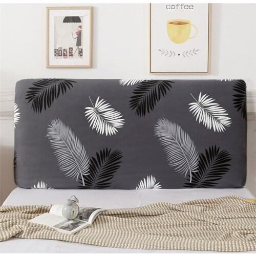Multi Color Bed Head Back Cover All-inclusive Thicken Elastic All-inclusive Cover Soft Comfortable Dustproof Headboard Cover