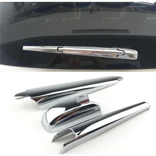 For Toyota RAV4 2013 2014 2015 2016 2017 2018 Chrome Rear Window Windshield Wiper Arm Blade Cover Trim Overlay Garnish Molding