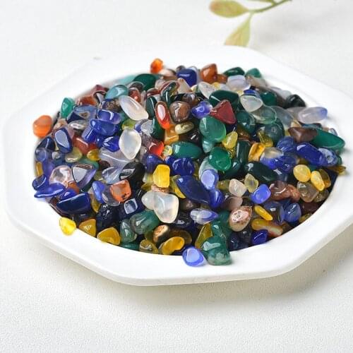 23 Natural Crystal Quartz Jewelry Crushed Stone Mineral Healing Reiki DIY Gem Degaussing Stone Garden Aquarium Decoration Gift