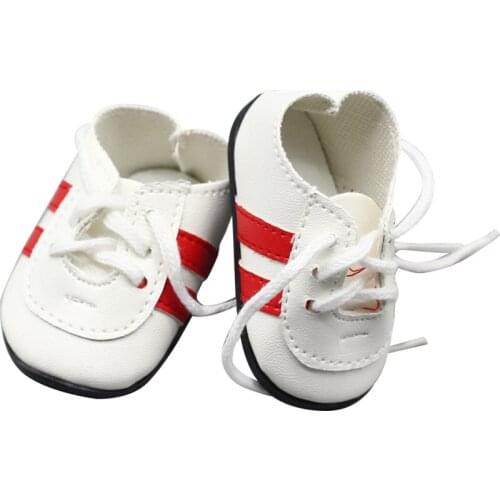 7*4cm Shoes for 18-Inch American Girls' Doll Shoes 16 Fat Version Doll Accessories Play House Gift for Children