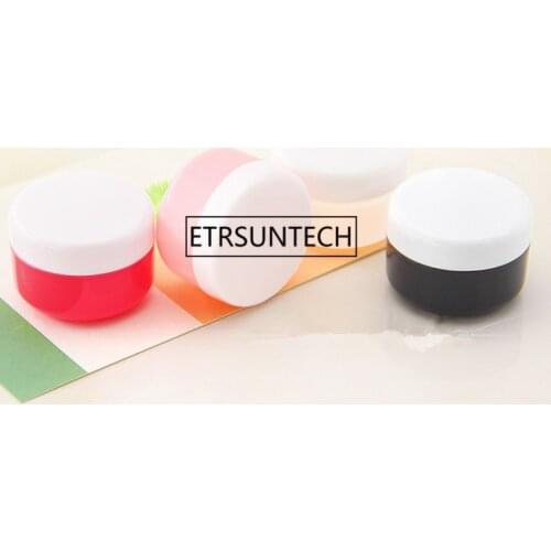 20g Plastic Cosmetic Travel Empty Jars Pots Makeup Cream Lip Balm Container F1782