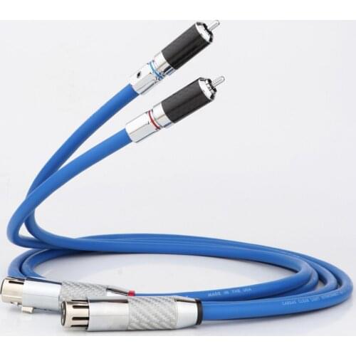 Cardas Clear Light XLR Balanced Cable Rhodium Plated XR1802 XLR TO RCA R1700 Carbon Fibre interconnect cable signal line