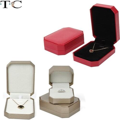 Octagonal Jewelry Box Ring Box Pendant Holder Jewelry Storage Box Jewelry Packaging Box Jewelry Container