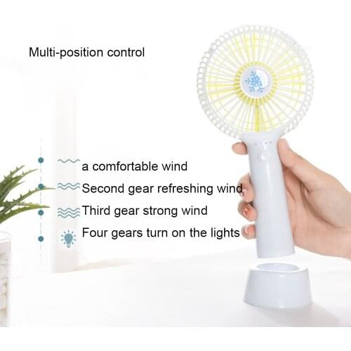 USB rechargeable mini portable fan cool air handheld travel cooler cooling mini fan power by office outdoor home mini fan