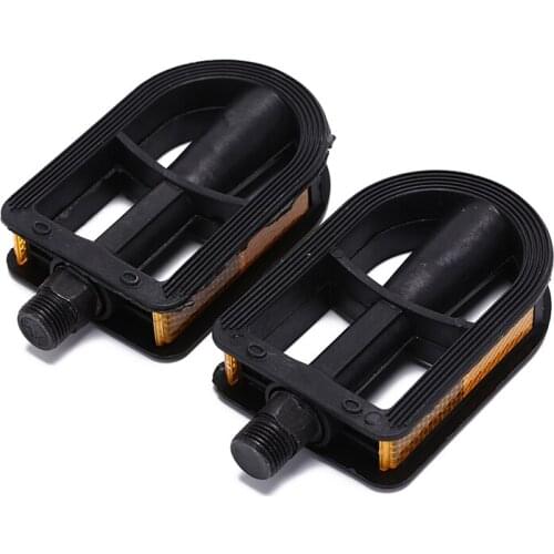 1 Pair/Lot Replacement Cycling Bicycle Pedal For Baby Child Bike Trike Tricycle Bike Pedal Black Plastic Child Bike Parts