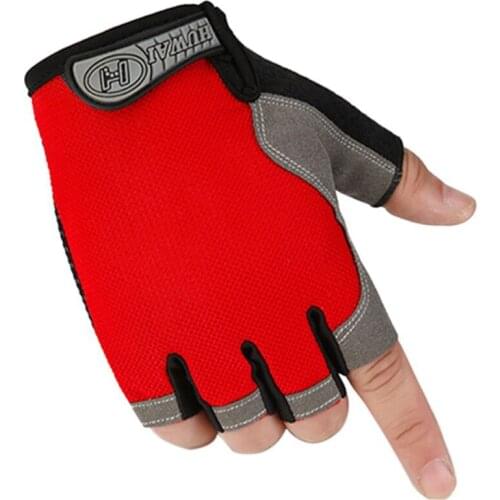 1Pair Fitness Half Finger Cycling Gloves Outdoor Multifunction Sport Gloves Training Weightlifting Bodybuilding Gym Gloves