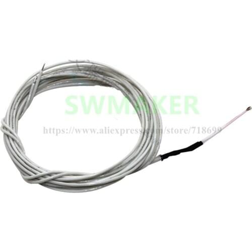 1 pcs Creality CR-10 NTC 3950 thermistor temperature sensor 1m length for anet Creality 3D printer spare parts