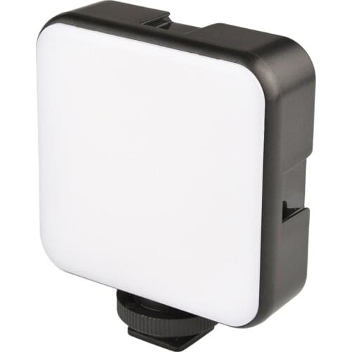 2500K-9000K 6W S64 Dimmable Mini LED Video Light Smartphone SLR Camera Rechargable Vlog Fill Light