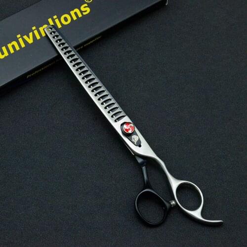 8" Professional Pet Dog Scissors Shark Thinning Cutting Shears Fish bone Dogs Cats Grooming Scissors Hair Trimming Tools Tesoura