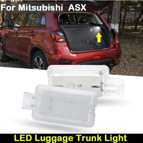 For Mitsubishi ASX Car White LED Luggage Compartment Light Trunk Lamp