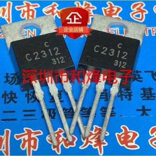 Free shipping 10PCS C2312 2SC2312 TO-220 250V 6A
