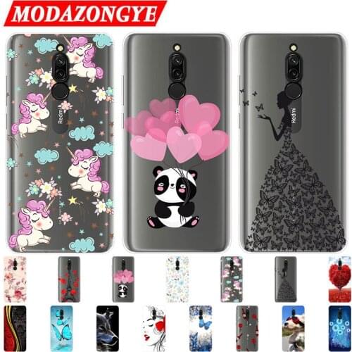 Redmi 8 Case Redmi 8A Case Silicone TPU Phone Case For Xiaomi Redmi 8A Note 8 Pro Redmi8 Case Soft Back Protective Cover