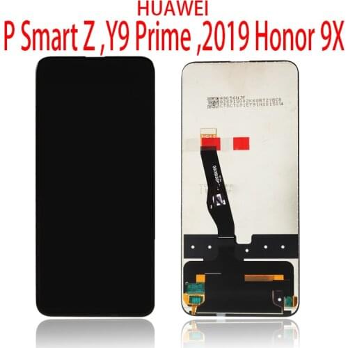 For Honor 9X LCD Display for HUAWEI P Smart Z / Y9 Prime 2019 LCD Screen with Touch Digitizer STK-LX1 STK-L22 STK-LX3 Assembly