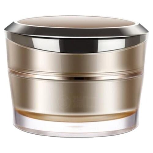 10g gold plastic acrylic jar pot tin bottle for eye serum/essence/cream/sample test art nail skin care cosmetic packing