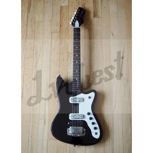 Customized electric guitar with special body and headstock shape, pickups and tail should install our supplied usually china way