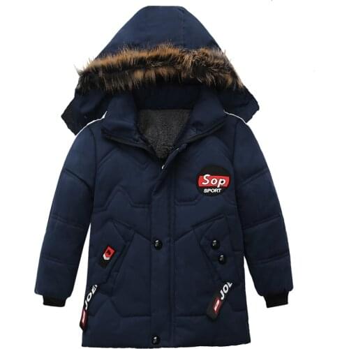 2019 boys coats and jackets size 2-5t age heavyweight husky winter autumn fall clothing thickening hood wool zipper