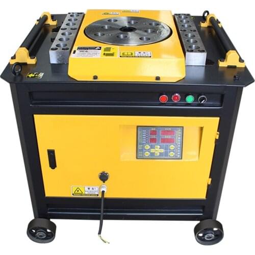 Round steel bending machine, steel bending device, wire rod manual bending device, manual bending stainless steel, small machine