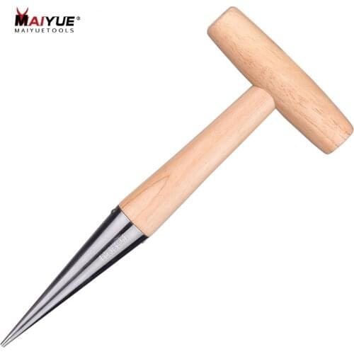 MAIYUE Dibber for Seeding Planting Vegetable Succulents Wood Hand Dibbler Handle Tools Hole Punch