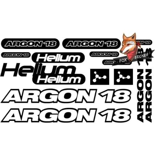 Bicycle frame stickers road bike mountain bike MTB Track bike TT bike cycle decal reflective stickers for ARGON 18 stickers