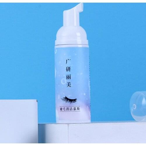 Eyelash Extension Cleanser Shampoo Eyelid Foaming Cleansing Makeup Remover
