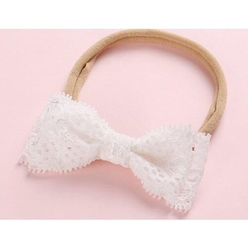 3pcs baby headband Infant girl hair band bows newborn Headwear tiara headwrap hairband Gift Toddlers Lace clothes accessories