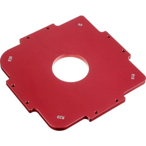 Wood Panel Radius R5/R10/R20/R30 Quick-Jig Router Table Bits Jig Corner Template Woodworking Tool