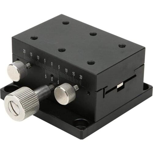 Manual Trimming Platform X Sliding Aluminum Alloy Stage for Optical Instruments Measuring Devices Misumi XDTS60