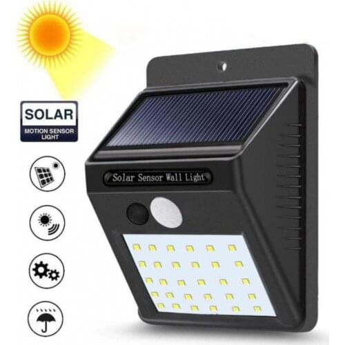 Solar Light Outdoor Solar Lamp PIR Motion Sensor Solar Powered Sunlight Street Light for Outdoor Solar Led Garden Decoration