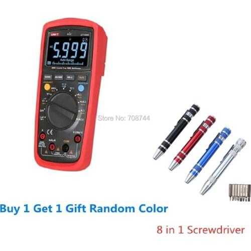 UNI-T UT139S True RMS Digital Multimeter, LPF (low pass filter)/LoZ (low impedance input) Function/Temperature Test EBTN Display