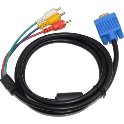 VGA to 3 RCA Component Video Cable 1.5m