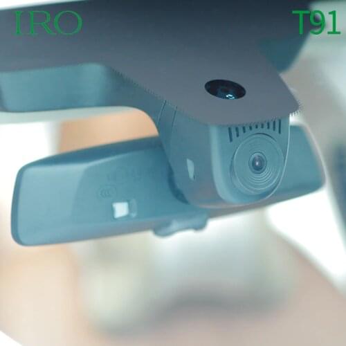 IRO Dash cam Full HD 1080P Car Automatic video Rcording G-SENSOR WDR Parking Monitoring WiFi for BMW 5 /6/7Series Car DVR