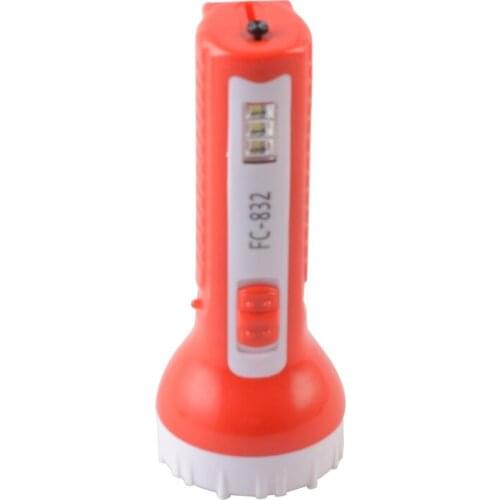 Finecow High Quality Plastic Mini Led Flashlight, Camping Super Light Lighting Anti-Wolf Tactical Flashlight