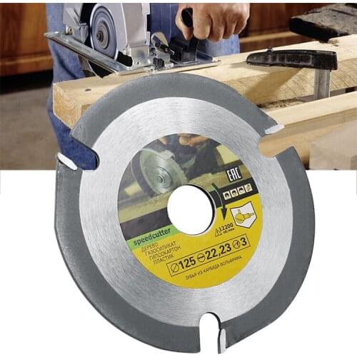 1pc 5 inch 125mm 3T carbide circular saw blade wood cutting machine grinder saw blade multi-function power tool accessories
