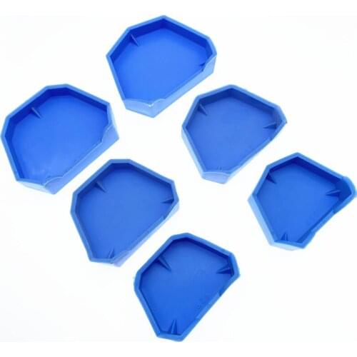 Dental Model Base Set Dental Mold Plaster Base Denture Tray Dental Lab Former Base Kit Dental lab material