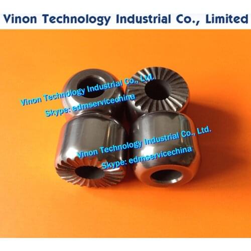 2pcs) APFC632-3 Power Feed Contact M009 Polished (A grade quality) Upper&Lower Current Supply X056C075H04 for Mitsubishi DWC-CX