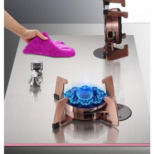 Household double stove gas stove natural gas liquefied gas tempered glass new stove head can flip type gas stove