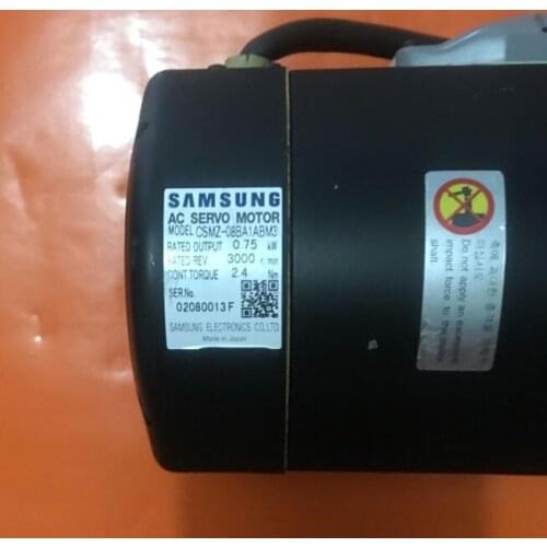 CSMZ-08BA1ABM3 SERVO MOTOR , used in good condition . 80% appearance new , good working , free shipping