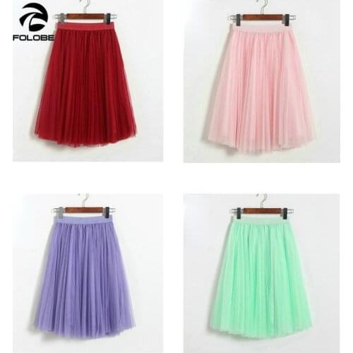 FOLOBE Women's Pleated Skirts