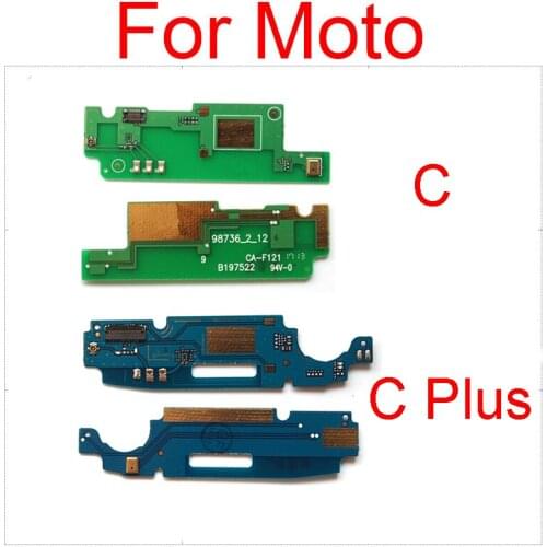 USB Charging Dock Port Connector Flex Cable Board For Motorola Moto C / C Plus Charger Jack Plug Socket Board Replacement Parts