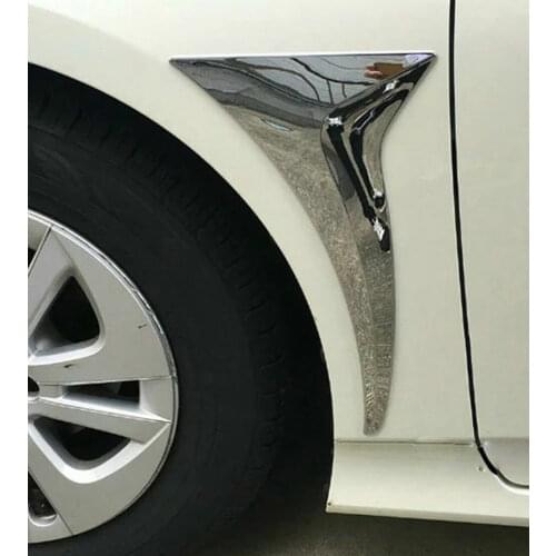 Chrome Side Door Fender Moulding Cover Trim For Toyota Prius XW50 2016 2017 2018