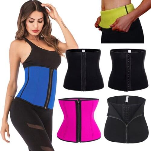 LELINTA Body Shaper Unisex Waist Cincher Trimmer Tummy Slimming Belt Latex Waist Trainer Women Postpartum Corset Shapewear