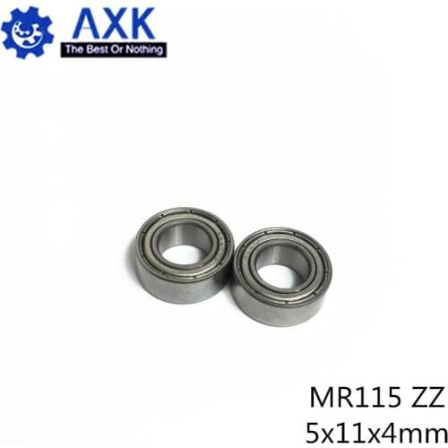 MR115ZZ ABEC-1 (500PCS) 5X11X4mm Miniature Ball Bearings W685ZZ