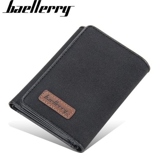 Mens New PU Leather Trifold Casual Wallets Youth Students Male Short Fashion Purse Multi Credit Bank ID Card Case Holder