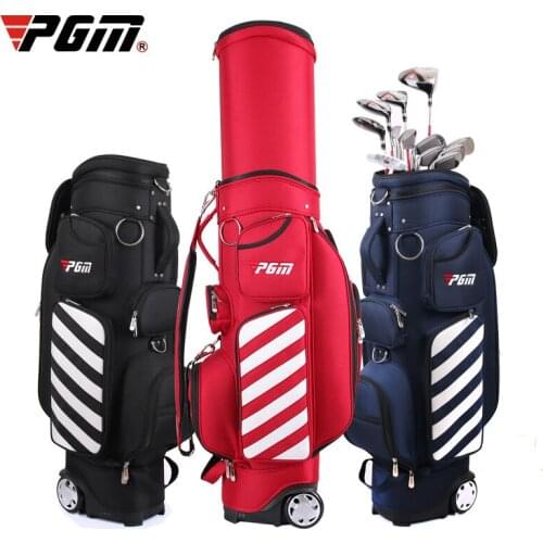 New Airplane Standard Ball Bag Adjustable Men Women Telescopic Bag Baldric Pulley Multi-function Cover with Hard Shells Golf Bag
