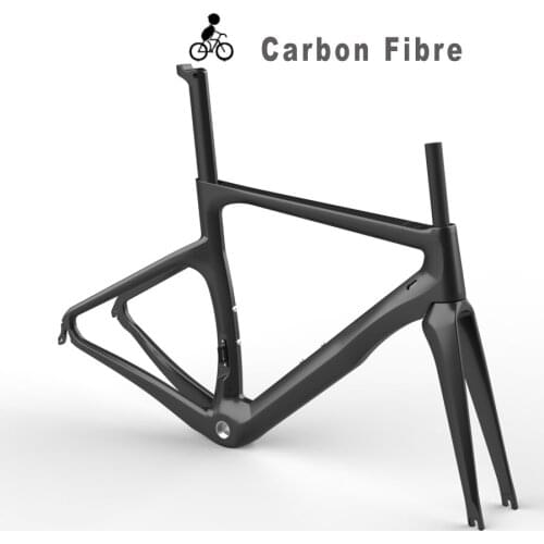 New 2021 TFSA Carbon Road Frame Disc Brakes Di2 Mechanical 3K Carbon Fibre road Cycling Race Frameset Bicycle Frame