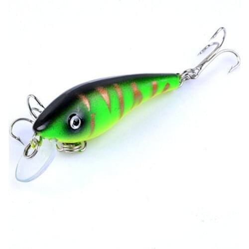 1Pcs Swim Fish 5.7cm 4.5g Hard Fishing Lure Crankbait Artificial Mini Japan Wobbles Fishing with Three Hooks Fishing Tackle