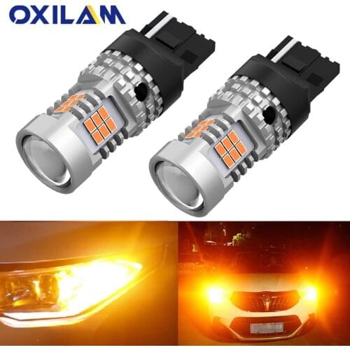 Oxilam T20 W21W No Error BAU15S PY21W LED Canbus 7440 LED Bulb 1156 7506 P21W BA15S LED Lamp Turn Signal Light No Hyper Flash