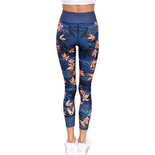 Women Sport Leggings Printed Fitness Yoga Pants Sport Women Fitness Workout Running Skinny Athletic Gym Leggings Trousers