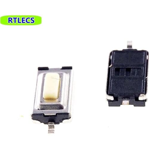 1000Pcs Tape & Reel Tact Switch 3.7x6.0 Height 2.5 MM Light Touch Switch Vertical SMD Snap Action Push-On SPST Gull Wing